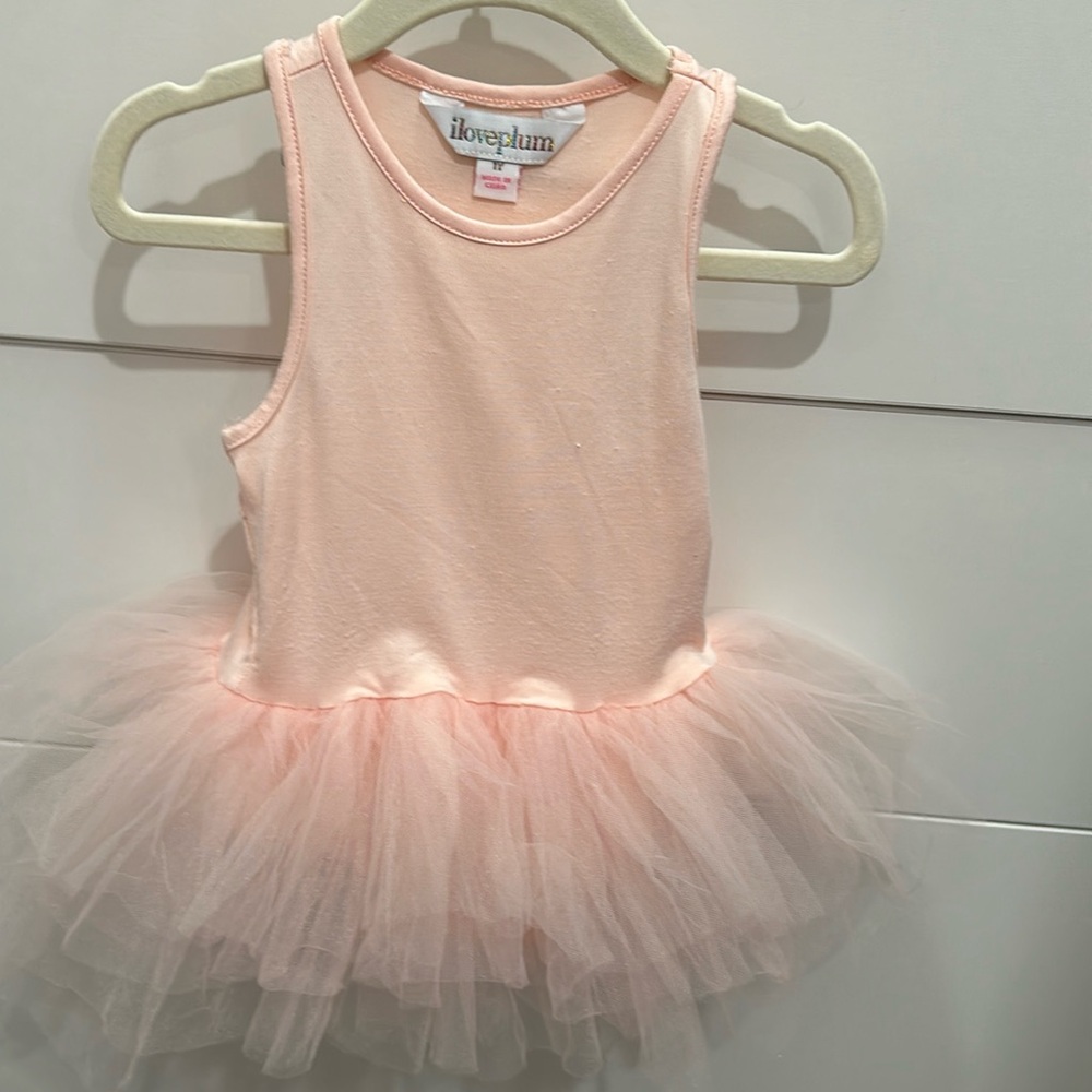 Iloveplum light pink tutu dress